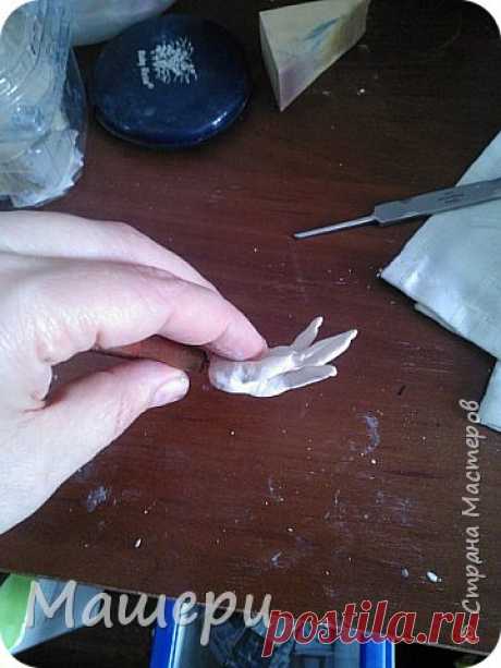 Лепка рук куклы из самозастывающей пластики | Страна Мастеров