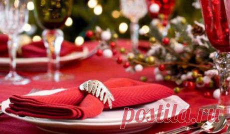 Как оформить новогодний стол за 2 часа / Простые рецепты