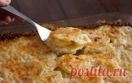 КАРТОФЕЛЬ ЗАПЕЧЕННЫЙ С СЫРОМ