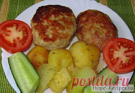 Нежные куриные котлеты в духовке © Кулинарный блог #Рецепты Надежды