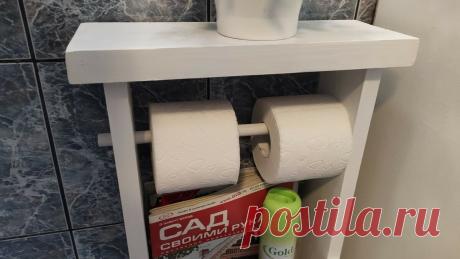 Несколько дощечек и немного белой краски, — и полезная вещь для ванной комнаты готова | Шебби-Шик | Яндекс Дзен