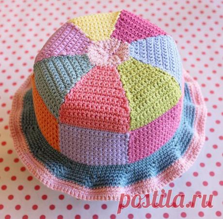 Панамка крючком. Мастер-класс