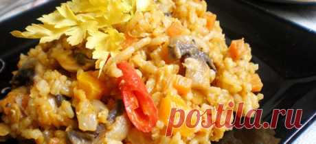 Индийская кухня - Вегетарианский плов «Пуало» рецепт с фото