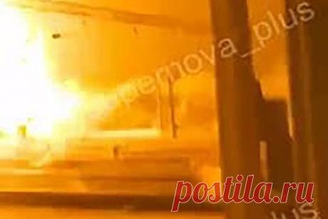 Опубликовано видео российского ракетного удара по эшелону ВСУ