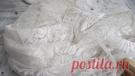Как отбелить тюль при помощи марганцовки!