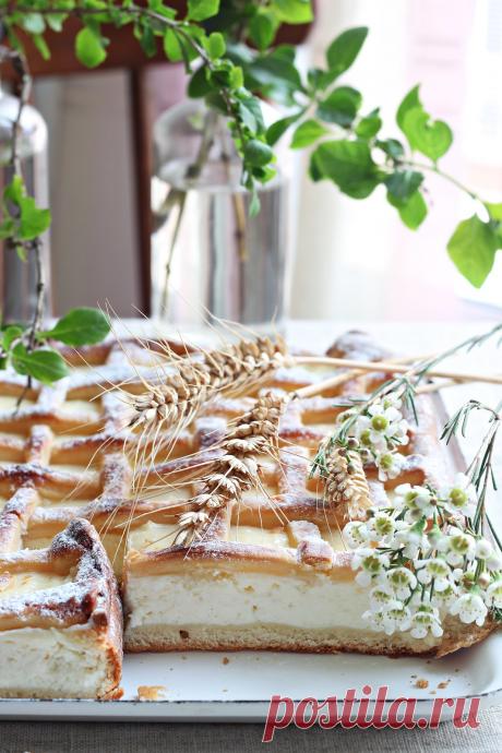 Пирог дрожжевой с начинкой из рикотты - Сладкий мир — ЖЖ