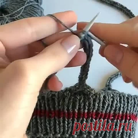 Вяжем шнурочек из 3-5 петель