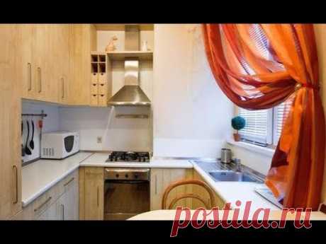 Маленькие ОКНА маленькой КУХНИ какие ШТОРЫ подобрать