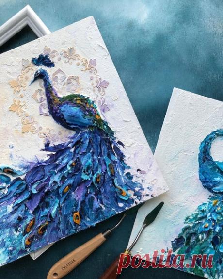 Скульптурная живопись от mastihin_kateriny