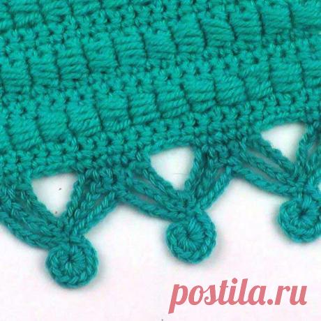 Декоративная кайма с капельками