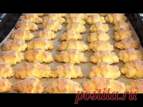 Гора вкусняшек к чаю из Стакана творога за 10 минут!Легкий рецепт творожного печенье с начинкой!