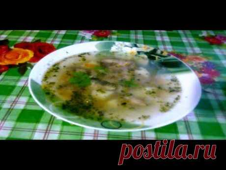 Суп с консервой "Сардины в масле"