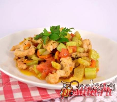Соте из овощей с курицей фото рецепт приготовления