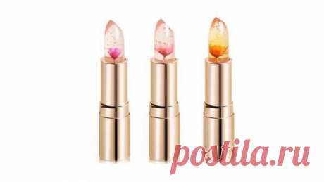 Прозрачные помады с цветами внутри! | Люблю Себя