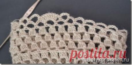 Митенки ажурные крючком в стиле *Бохо*