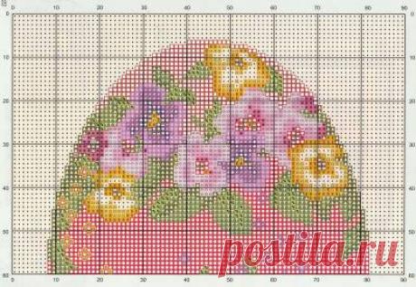 КАМЕЯ С АНЮТИНЫМИ ГЛАЗКАМИ - АНЮТИНЫ ГЛАЗКИ - ЦВЕТЫ - Каталог файлов - ХОББИ