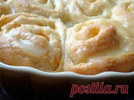 Как приготовить ароматно-воздушные апельсиновые булочки - рецепт, ингридиенты и фотографии