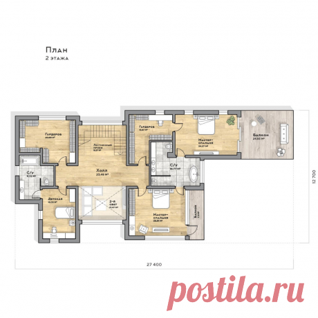 Проект дома Мэдисон парк — строительство под ключ: цены и фото | RNR