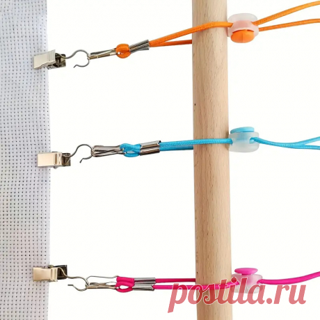 24 зажима для вышивки крестом с регулируемым натяжением - Temu Moldova