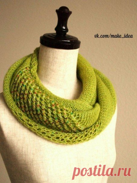 Эффектный снуд