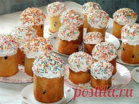 Кулич быстрого приготовления