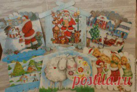 Мастерим новогодние поделки из медицинских шпателей