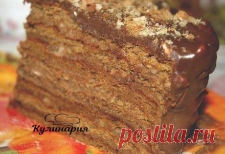 ♥ Рецепты ♥ — Забери на стену Шоколадный торт Вкус детства
