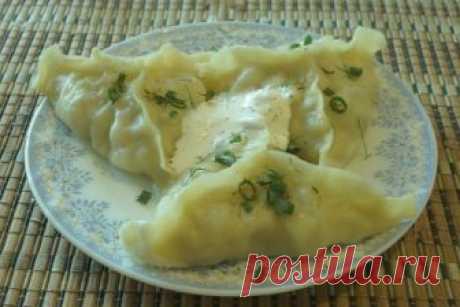 Уголки с картофелем и куриным филе