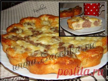 Пирог с фрикадельками | рецепты на Saechka.Ru