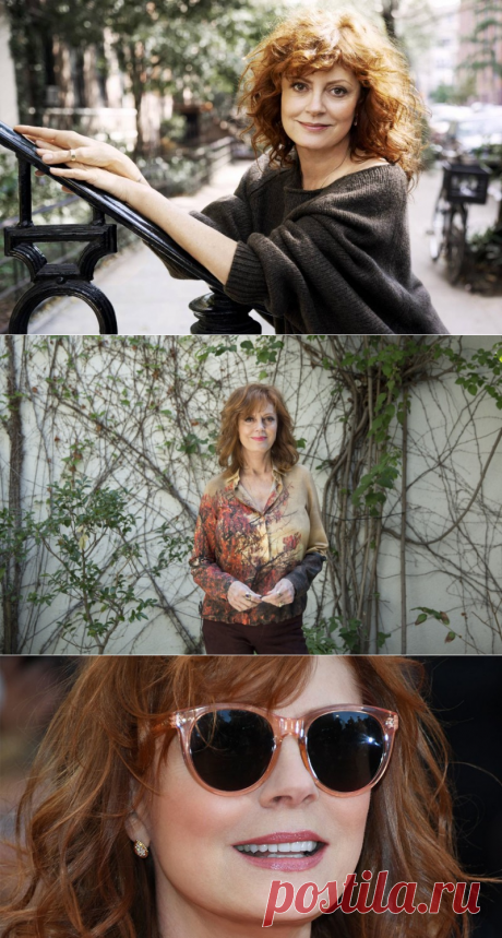 Как стареть красиво: 9 вдохновляющих советов Сьюзен Сарандон — Модно / Nemodno