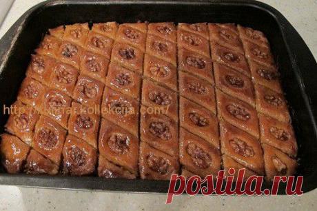 Пахлава в домашних условиях от Сергея Грунина. | Кулинария своими руками