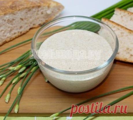 Вечная закваска для хлеба и выпечки без дрожжей