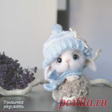 Купить ПИ - серый, привычка радовать, Алейникова Александра, мышка, мышка игрушка, мышка тедди