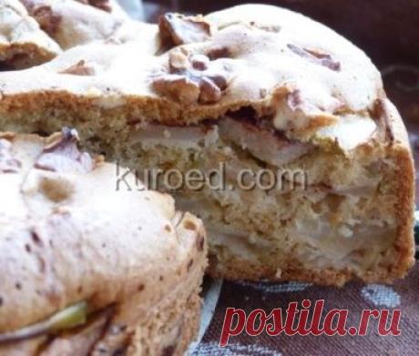 РЕЦЕПТЫ | Яблочный пирог с орехами