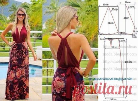 Летние наряды с простыми выкройками — Сделай сам, идеи для творчества - DIY Ideas