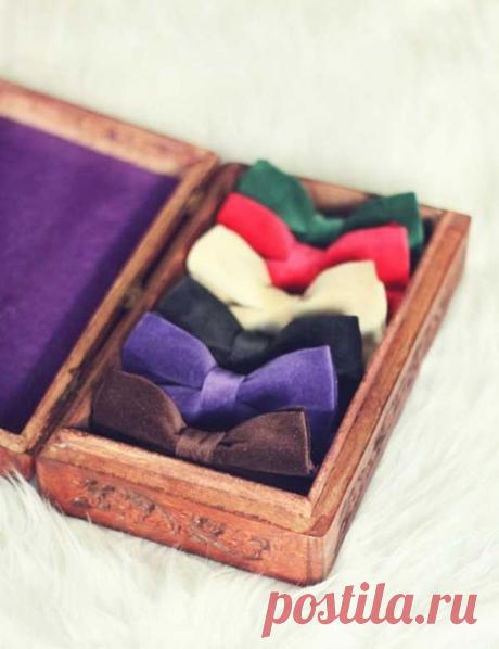 Галстук-бабочка своими руками