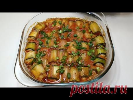 Голубцы из кабачков – кулинарный рецепт