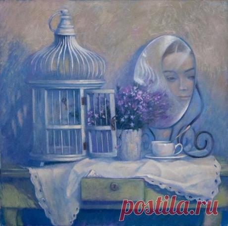 Winter painting by Natalia Syuzeva - Blog about Art