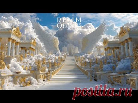 Realm of Angels | 4K The Majestic Palace Above the Skies
