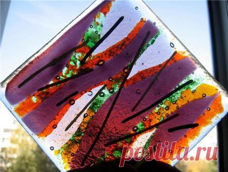 Фьюзинг в домашних условиях, Витражи Фьюзинг обучение мастер класс