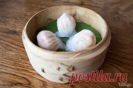 Дим-самы с уткой и тыквой