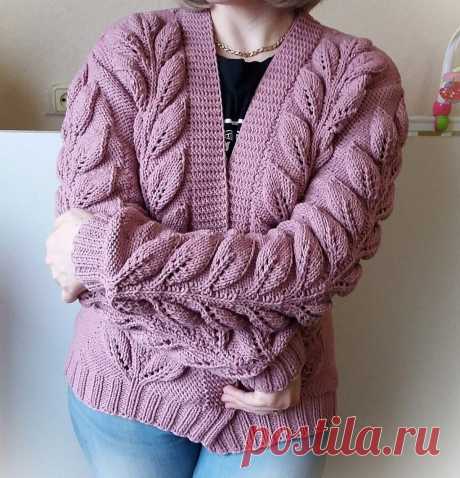 Узор «Рельефная ветка». Описание узора Учимся вязать модный и молодежный узор 'Рельефная ветка' или 'Листики'. Не забываем забирать в свою коллекцию! Описание узора 'Рельефные ветки' Схема узора 'Рельефная ветка' Условные обозначения: ( ) – раппорт, повторяющаяся часть заключена в скобки к.с.в. – как смотрит вязка, т.е. над лицевыми лицевые, над изнаночными – изнаночные 2вм.изн. – провязать 2 петли вместе изнаночным приёмом 1 прибавить – путём провязывания из перехвата изн...