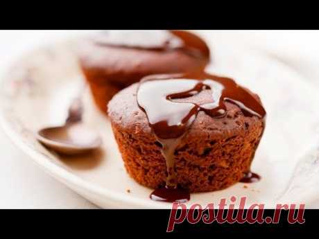 Шоколадные кексы за 5 минут