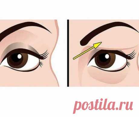 Как правильно ухаживать за нависшим веком! Результаты удивительны!