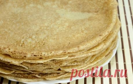 Бабушкины блины на молоке