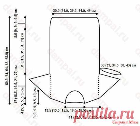 Кофточка «Golodrinas». Вязание от горловины. - Вязание - Страна Мам