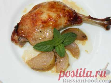 Утка запеченная - 10 пошаговых рецептов.