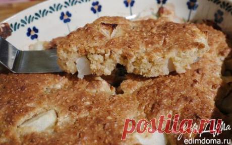Легкий пирог с яблоком и грушей | Кулинарные рецепты от «Едим дома!»