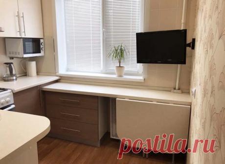 Столы, встроенные в вашу кухню: идеи — Сделай сам, идеи для творчества - DIY Ideas