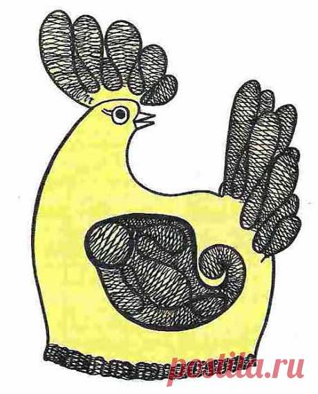 Грелка на чайник «Жар-птица»